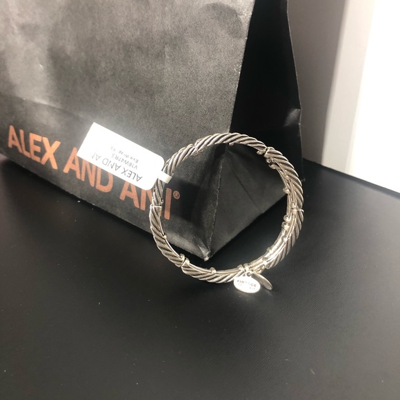NWT Alex and Ani Eve Wrap Silver - Picture 3 of 7